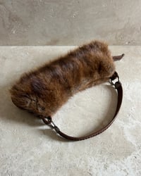 Image 2 of FUR SHOULDER BAG