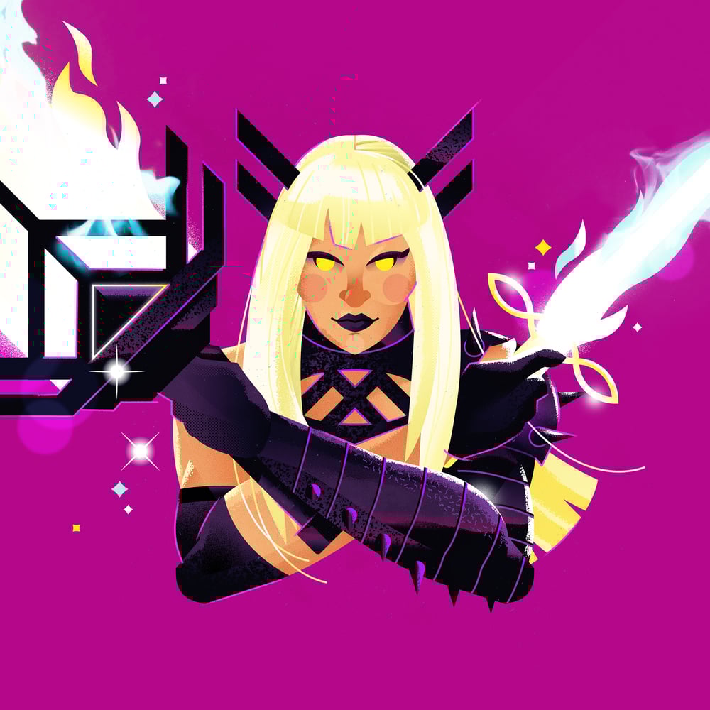 Portrait of Magik / Portrait of Professor Xavier