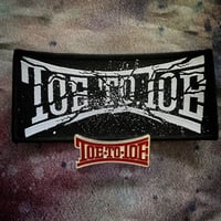 Toe to Toe "Logo" Patch + Pin
