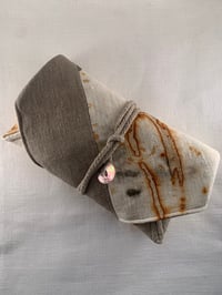 Image 4 of Lithuanian linen Santoku pouch Padded type #007