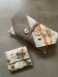 Image 5 of Lithuanian linen Santoku pouch Padded type #007