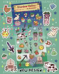 Image 1 of Stardew Sticker Sheet