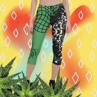 Image 2 of “Somewhere In The Lost World “ MyArt Capri Leggings