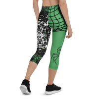Image 5 of “Somewhere In The Lost World “ MyArt Capri Leggings