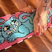 Image 3 of POOP STOOL / solid oak toilet stool