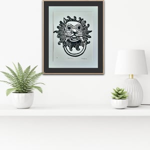 'Sanctuary' Linocut Print