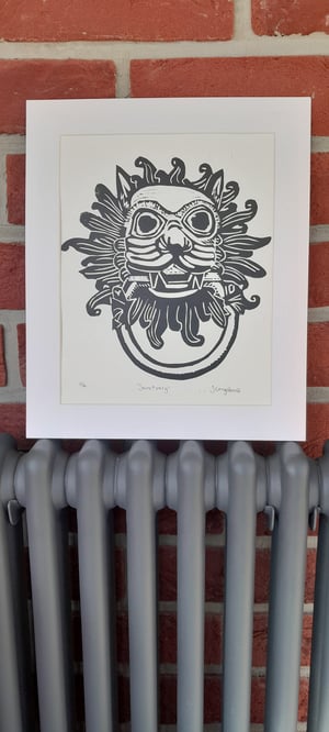 'Sanctuary' Linocut Print