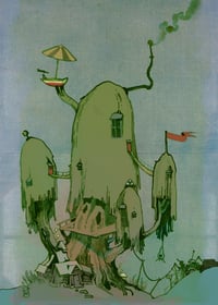 The tree house A4 print 