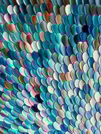 Image 3 of 'Stella azure 12' - 184x94cm, FRAMED