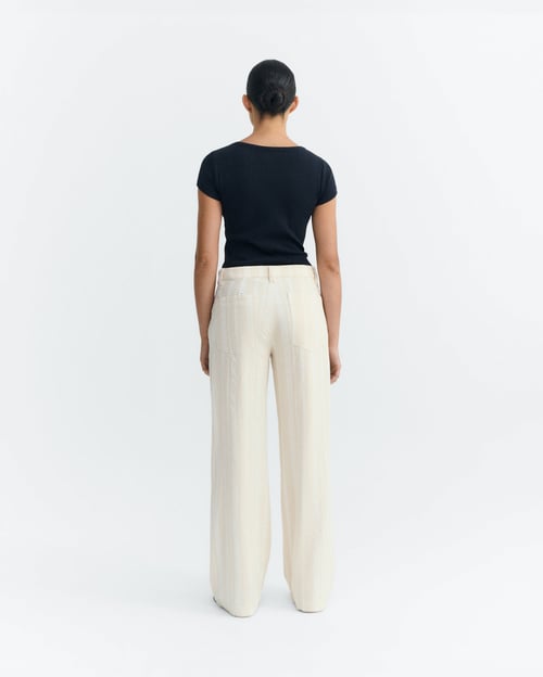 Image of 2-Pantalones Serena a rayas moteadas