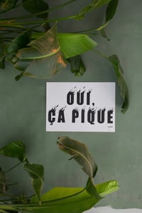Image 4 of Ça pique! - Sérigraphie sur Papier - A5 14,8× 21 cm by Martie