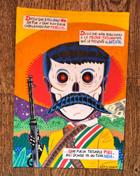 Zapata Calavera 21x29,5cm