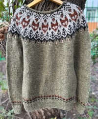 Image 1 of “Into the wild” - Icelandic wool sweater - Frostbite - Preorder 