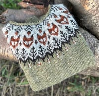 Image 3 of “Into the wild” - Icelandic wool sweater - Frostbite - Preorder 