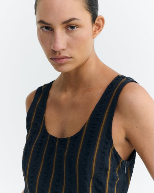 Image of 3-Mono Portbou Reflesia rayas azul marino