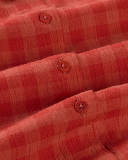 Image of 1-Blusa Red Check