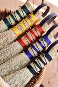 Image 4 of Broomcorn Bundle Hand Brush Broom 30cm 