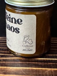 Image 4 of Caffeine and Chaos candle - Coconut soy wax, clean-burning, eco-friendly
