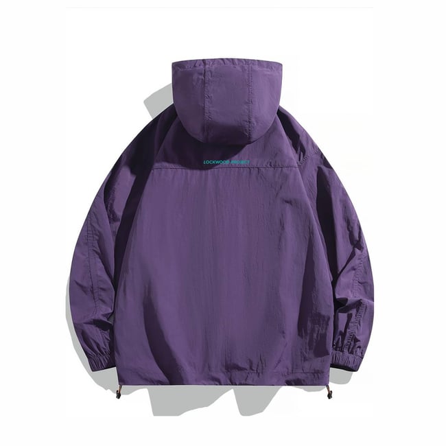 LP Vector Windbreaker – Violet
