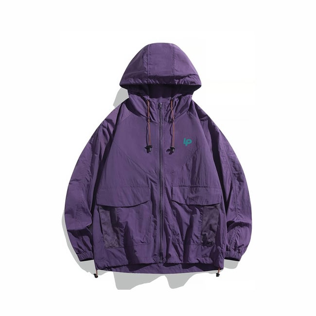LP Vector Windbreaker – Violet