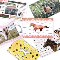 Image 3 of Love Horse Postcard 