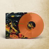 Image 5 of ARTIFACTS & URANIUM 'Lagoons' Transparent 'Burnt Out' Orange LP