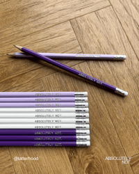 Absolutely Not. pencil