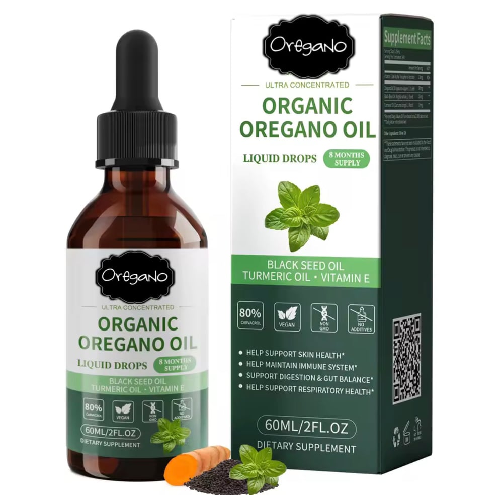 Image of Organic Extra Strength Oil of Oregano