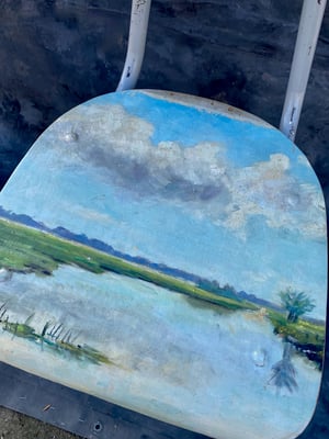 Image of painting chair - friesland