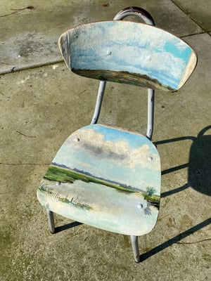 Image of painting chair - friesland