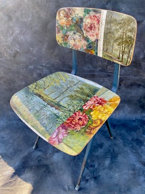 Image of painting chair - english garden