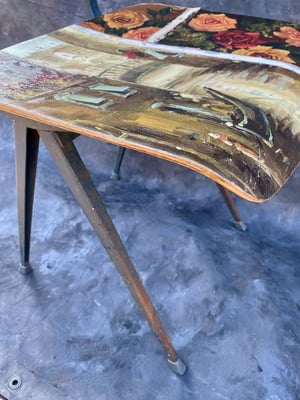 Image of painting chair - italian rose