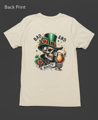 Image 2 of Bad And Boozy Irish Tee