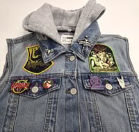 Image 3 of Custom Hooded Battle Vest One of a Kind Women's Size M
