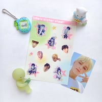 Image 4 of various sticker sheets !! 🍀🐟