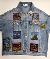 Image 2 of Custom One of a Kind Iron Maiden Jacket Women's XL