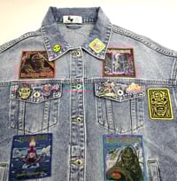 Image 3 of Custom One of a Kind Iron Maiden Jacket Women's XL