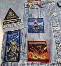 Image 4 of Custom One of a Kind Iron Maiden Jacket Women's XL