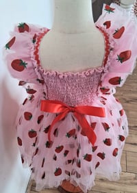 Image 8 of Girl's/Toddler Strawberry Dress