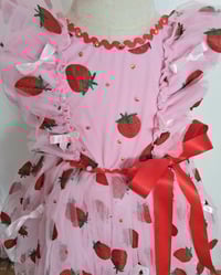 Image 9 of Girl's/Toddler Strawberry Dress