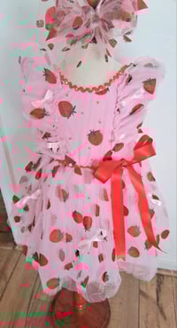 Image 2 of Girl's/Toddler Strawberry Dress