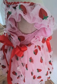 Image 11 of Girl's/Toddler Strawberry Dress