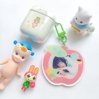 Image 2 of skz, txt & yves apple keychains 🍎🎵 