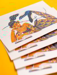 Image 1 of Mermaid 01 (riso print - A5)