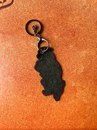 Image 2 of Possum Embroidered Keychain 