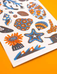 Image 3 of Seaside (riso print - A4)