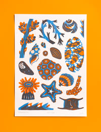 Image 4 of Seaside (riso print - A4)