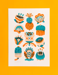 Image 3 of Flowers (Riso Print - A4)