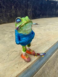 Image 5 of Remy the frog sculpture 