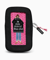 Image 2 of Je Suis Sick of This Shit Bag Charm